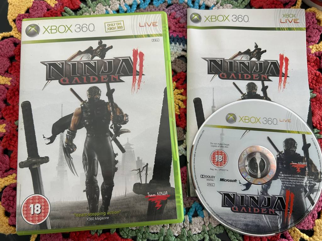 Ninja Gaiden 2 Xbox 360 TOP OVP UK