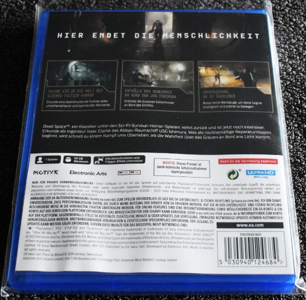 PlayStation 5 - Spiel - Dead Space - neuwertiger