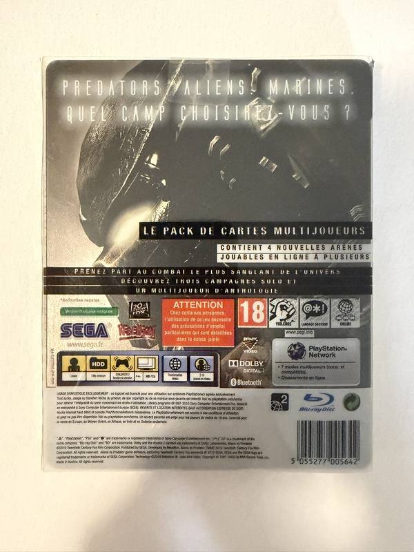 Alien vs Predator Steelbook NEU