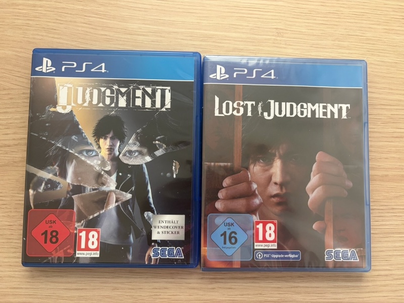 Judgment + Lost Judgment PS4 Bundle deutsch USK 18