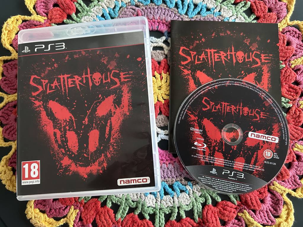 PS3 PlayStation 3 Splatterhouse Uncut Pegi
