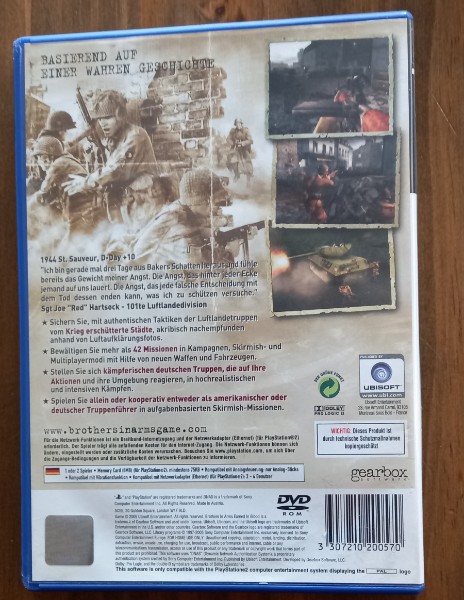 PS2 Brothers in Arms - Earned in Blood