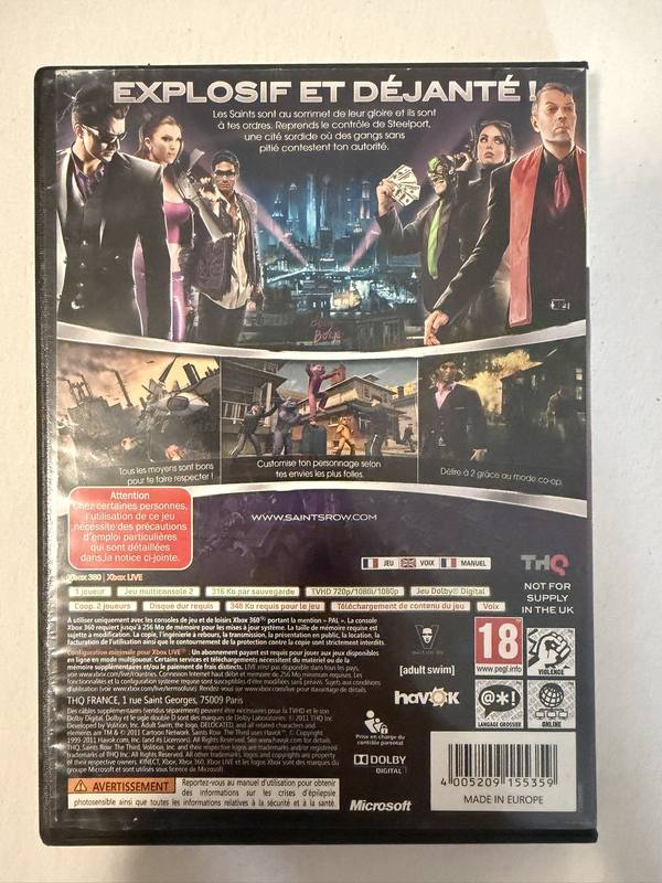 Saints Row The Third