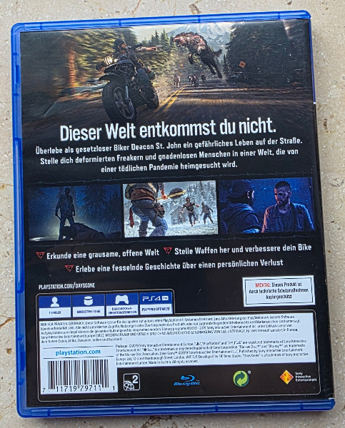 Days Gone PS4 Playstation 4