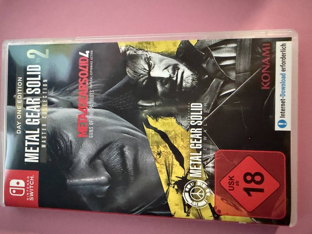 Metal Gear Solid - master collection 2 neuwertig