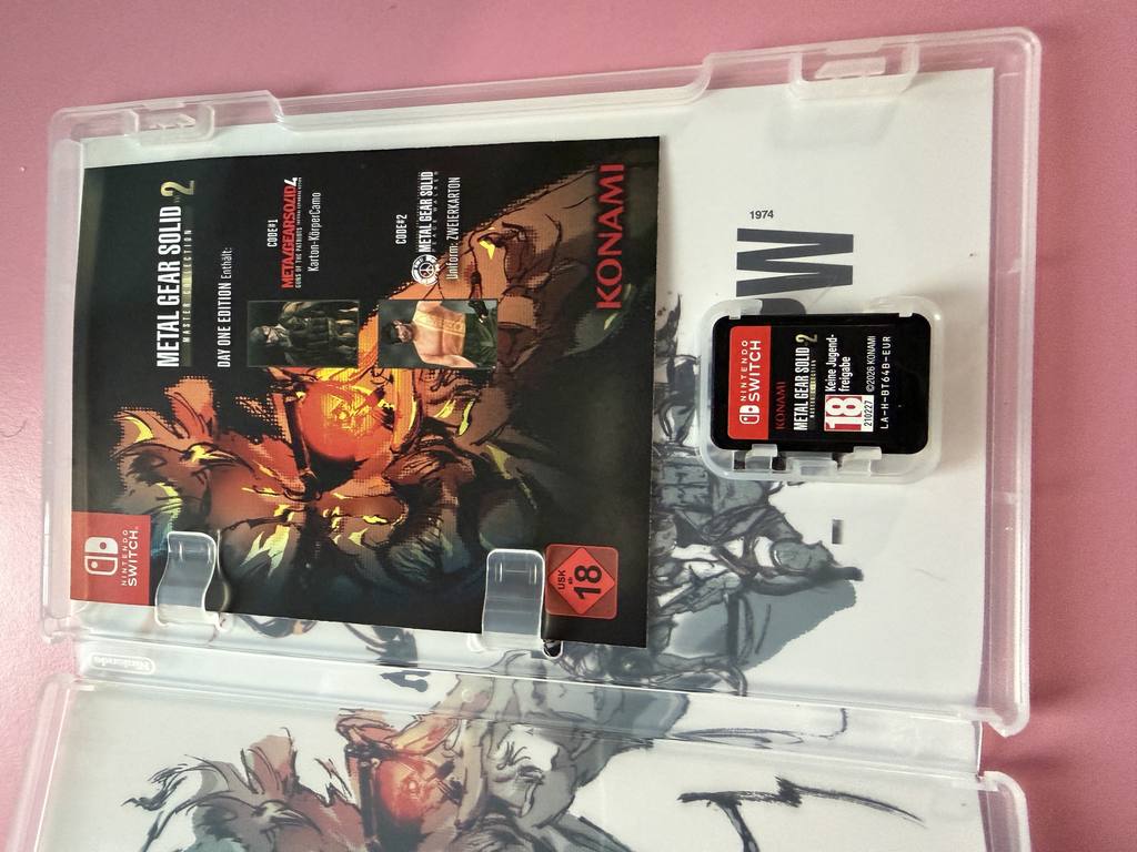Metal Gear Solid - master collection 2 neuwertig