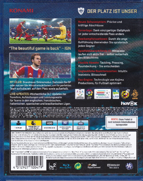 PES 2015 Konami