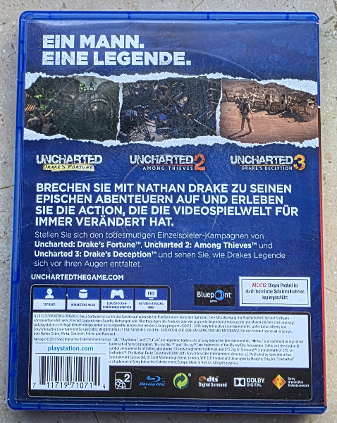 Uncharted The Nathan Drake Collection Teil 1-3 PS4