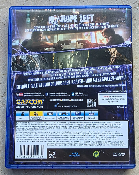 Resident Evil 6 PS4 Playstation 4