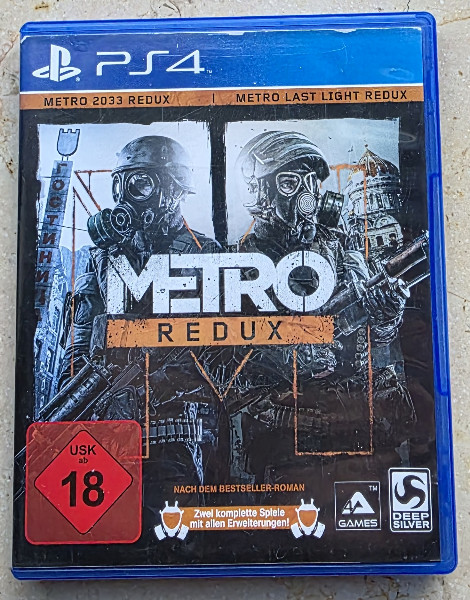 Metro Redux PS4 Playstation 4