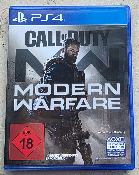 Call of Duty Modern Warfare PS4 Playstation 4 MW