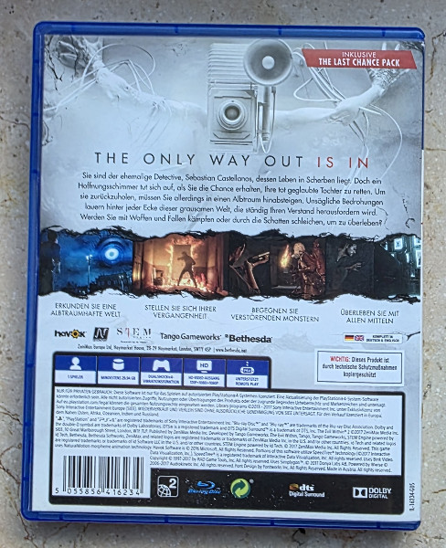 The Evil Within 2 Uncut PS4 Playstation 4