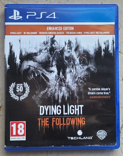 Dying Light The Following Enhanced Edition PS4