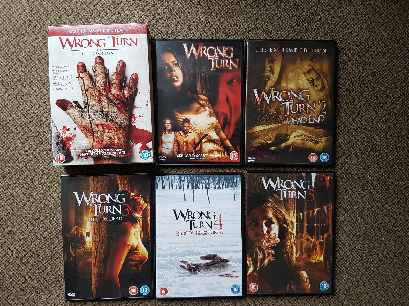 Wrong Turn The Collection Uncut Teile 15 DVD Kaufen!