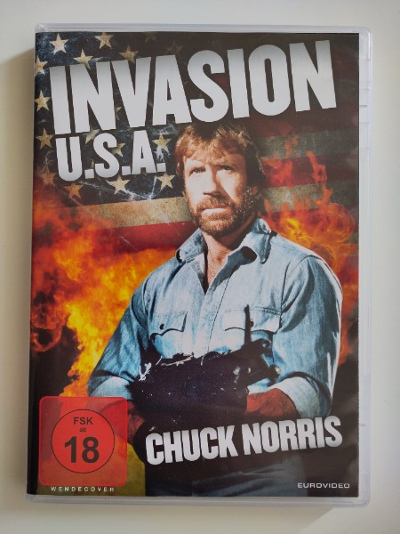 Invasion USA | DVD wie NEU | FSK 18 UNCUT | Norris