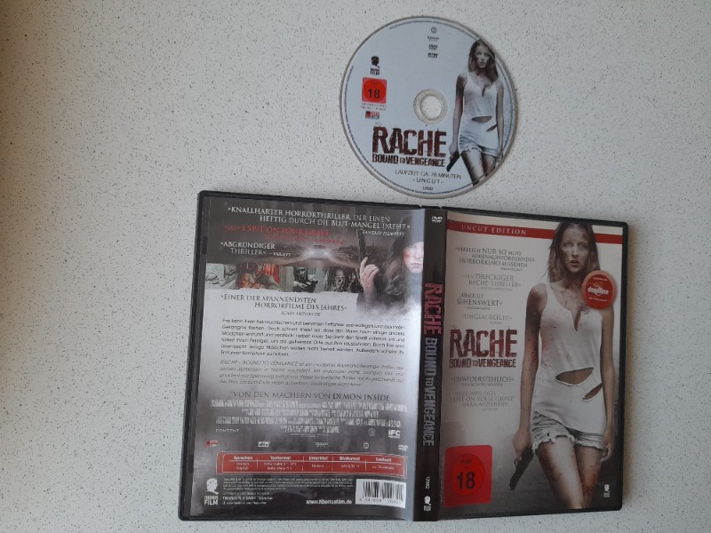 DVD - RACHE - UNCUT EDITION