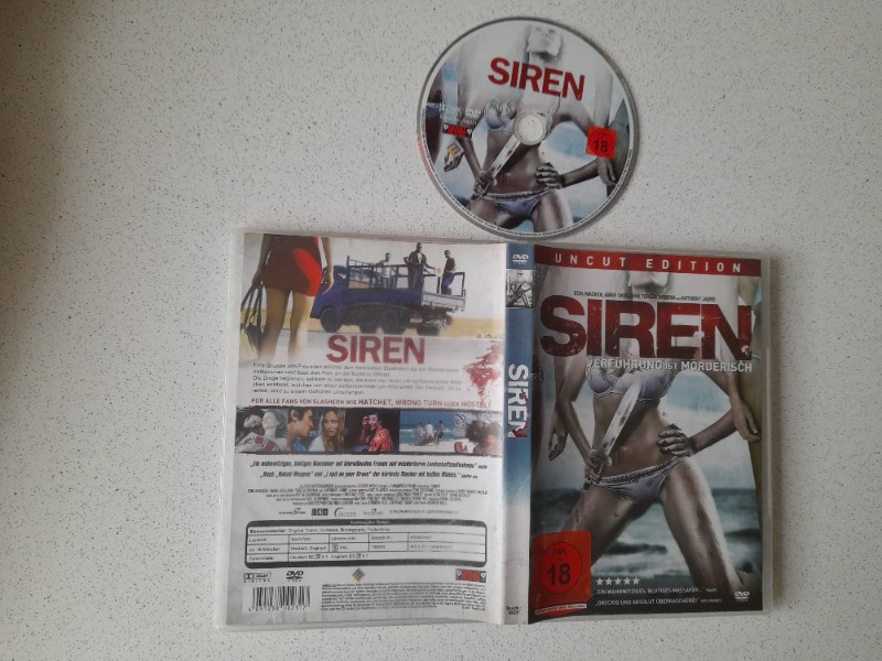 DVD - SIREN - UNCUT mit ANNA SKELLERN