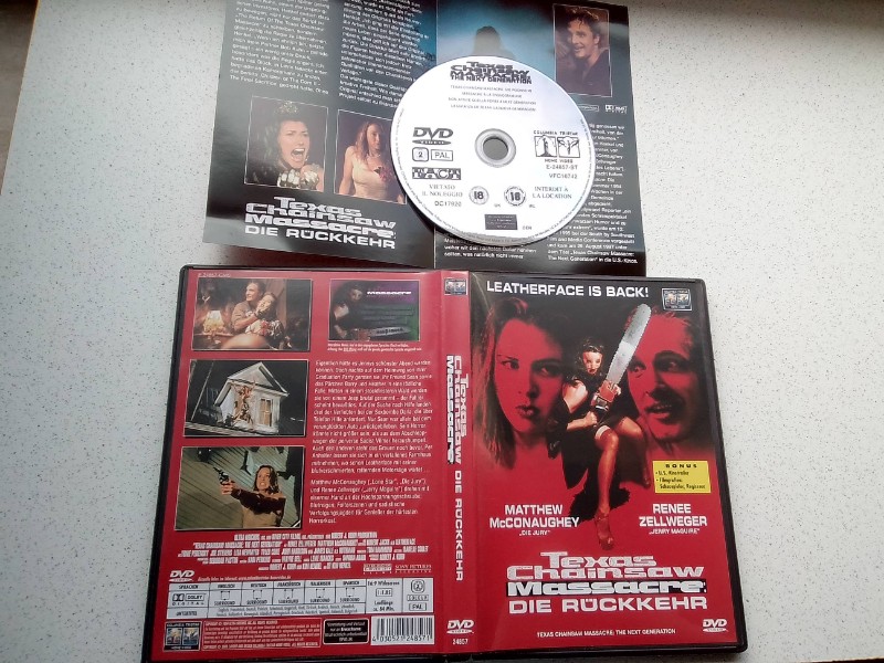DVD - TEXAS CHAINSAW MASSACRE : DIE R�CKKEHR