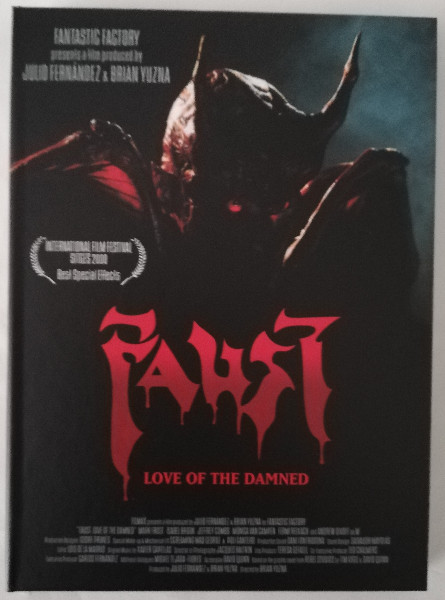 FAUST - LOVE OF THE DAMMED  - MEDIABOOK  ( UNCUT )