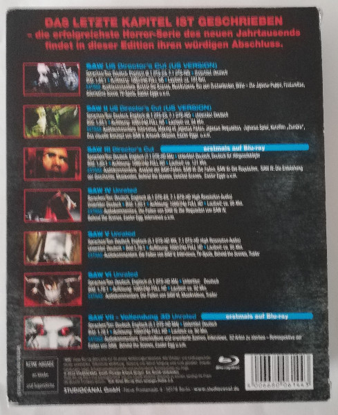 SAW 1 - 7  FINAL  EDITION  ( UNCUT )