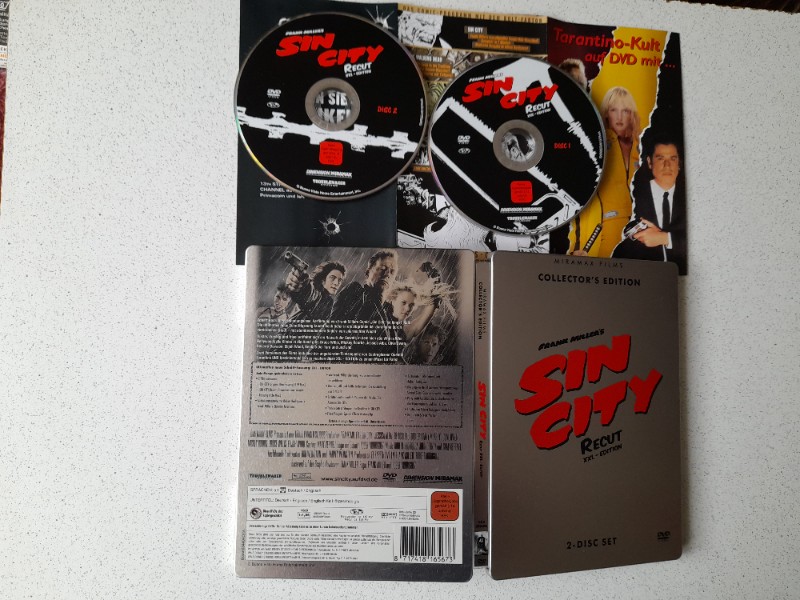DVD STEELBOOK : SIN CITY RECUT XXL - EDITION
