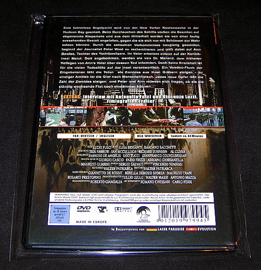 Zombie 2 * Woodoo * Lucio Fulci * FSK 18 * DVD RAR