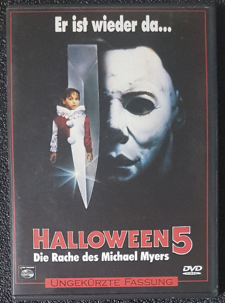 Halloween 5  (1989) 2-DVD 1. Auflage, uncut