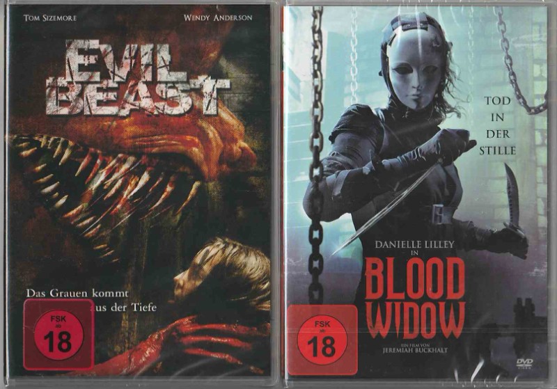 6x DVD Thriller,Horror