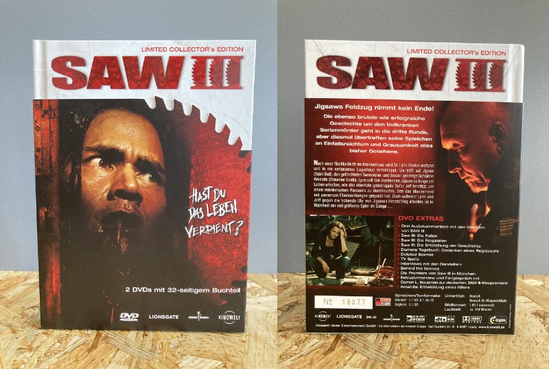 SAW 3 � Mediabook  |  Limited Collectors Edition