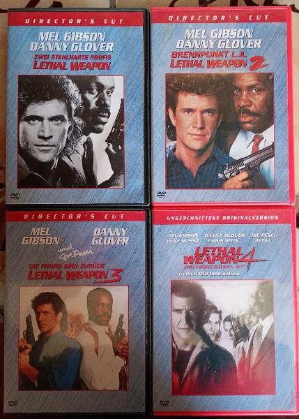 Lethal Weapon 1 bis 4