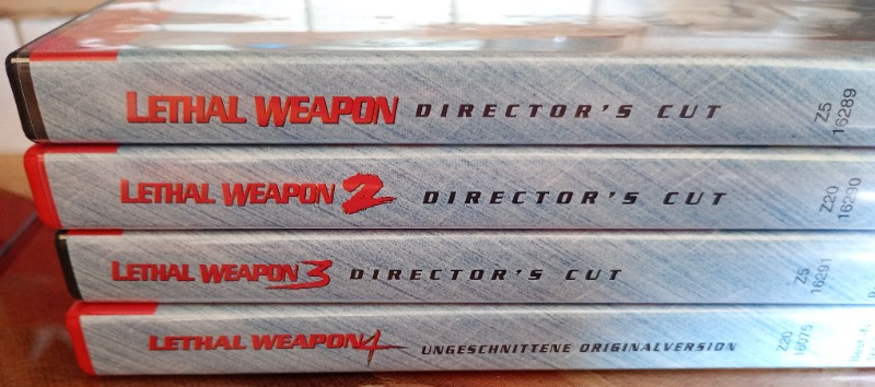 Lethal Weapon 1 bis 4