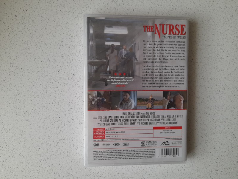 DVD : THE NURSE mit LISA ZANE & JOHN STOCKWELL