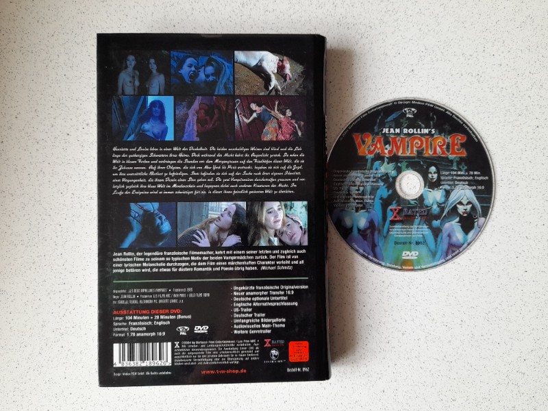 DVD- GROSSE  HARTBOX : JEAN ROLLIN�S VAMPIRE