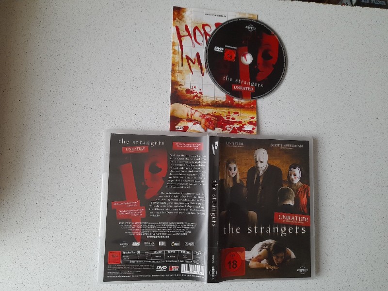DVD - THE STRANGERS - UNRATED !  LIV TYLER