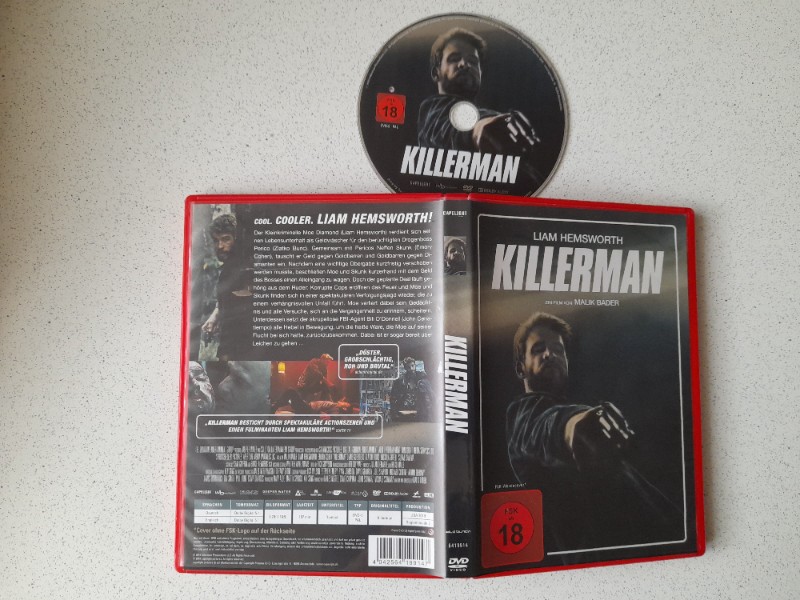 DVD - KILLERMAN mit LIAM HEMSWORTH