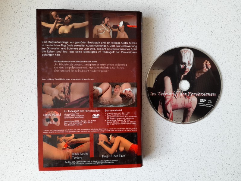 DVD-GROSSE-HARTBOX : IM TODESGRIFF DER PERVERSIONE