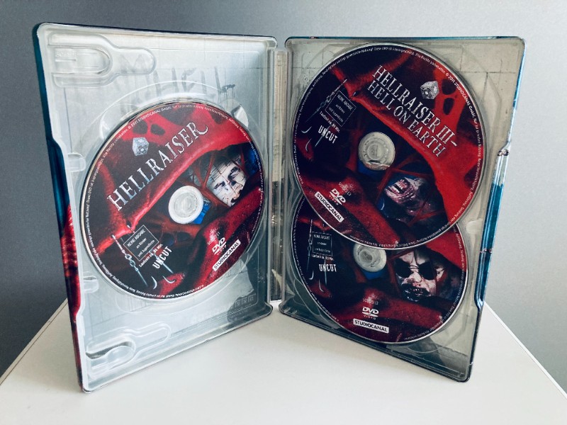Hellraiser 1 � 3  |  UNCUT im Steelbook