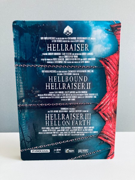 Hellraiser 1 � 3  |  UNCUT im Steelbook