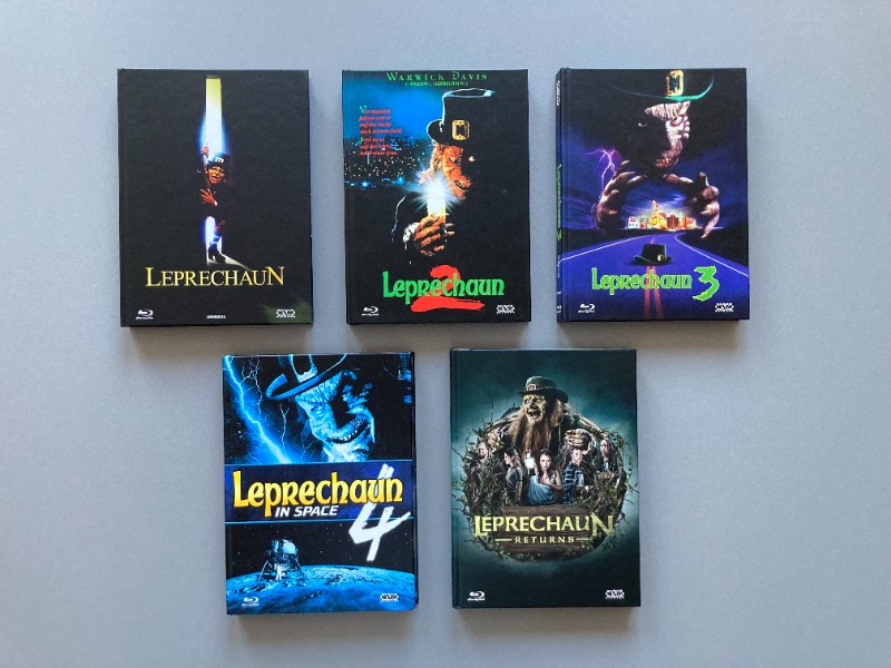 Leprechaun � 1 + 2 + 3 + 4 + Sequel | Mediabook