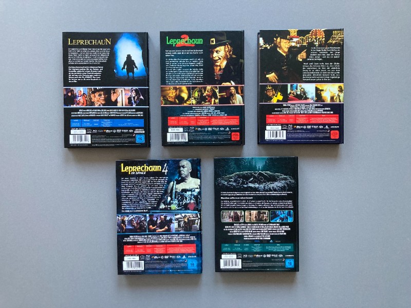 Leprechaun � 1 + 2 + 3 + 4 + Sequel | Mediabook