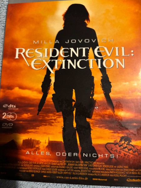 Doppel DVD  Resident Evil : Extinction  Premium
