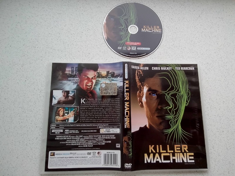 DVD - KILLER MACHINE - KAREN ALLEN