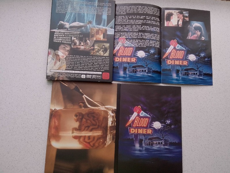 DVD - BLOOD DINER -  UNCUT