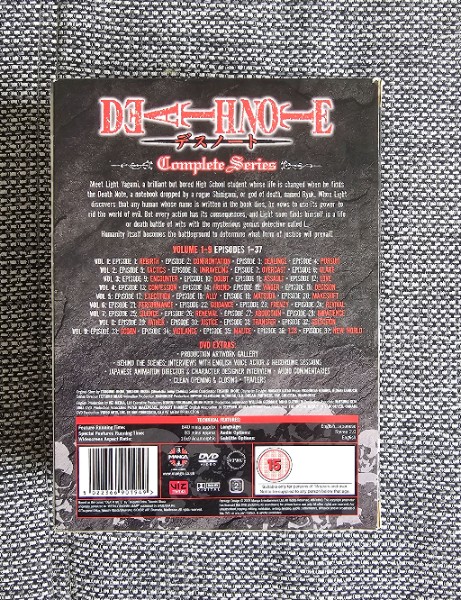 Death Note - Complete Series - 9 Discs - Alle Staf