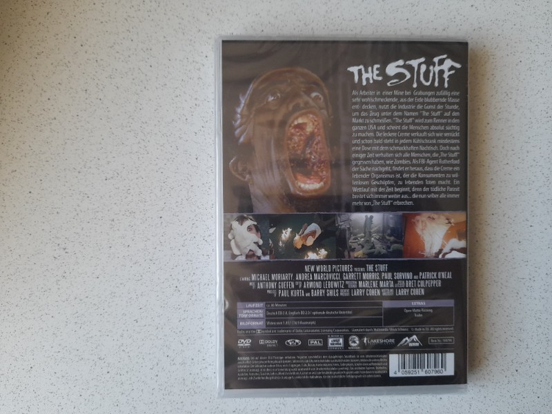 DVD : THE STUFF mit ANDREA MARCOVICCI
