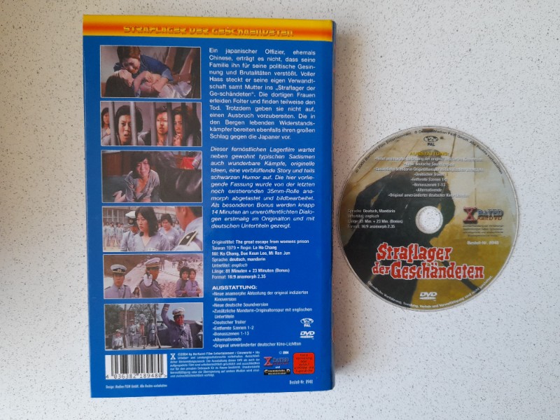 DVD- GROSSE  HARTBOX : STRAFLAGER DER GESCH�NDETEN