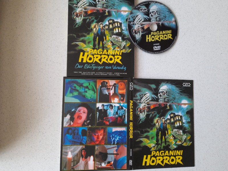 DVD - PAGANINI HORROR -UNCUT - DONALD PLESEANCE