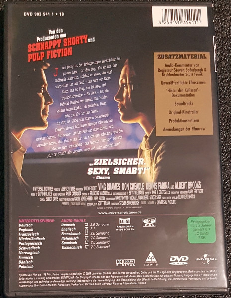 Out of Sight (1998) George Clooney, Jennifer Lopez
