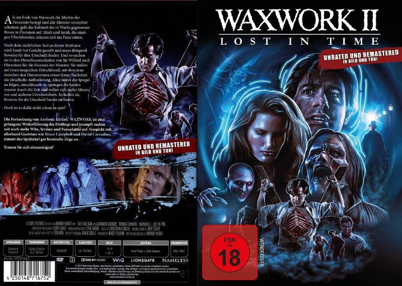 Waxwork 2 Lost in Time uncut - Nameless DVD Neu