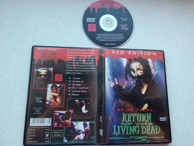 DVD - RETURN OF THE LIVING DEAD 3